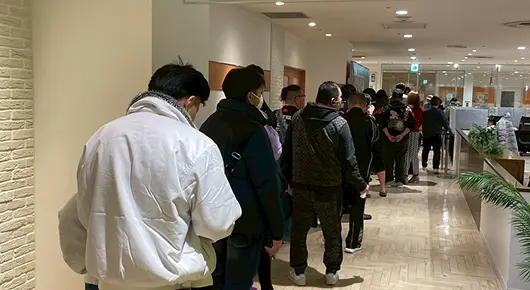 イベント来場者の様子